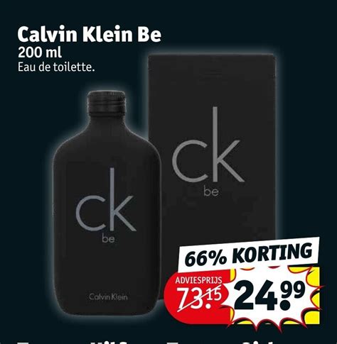 calvin klein be 200 ml kruidvat